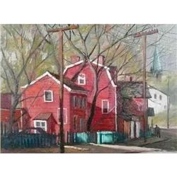 Paul Longenecker, Oil on Board