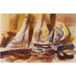 Bud Shackelford, Watercolor