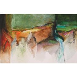 Alexander Nepote, Watercolor/Charcoal