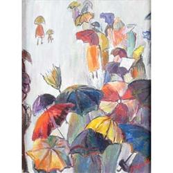 Florence Graziano, Oil on Board