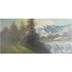 Alvah Browning, Oil on Board