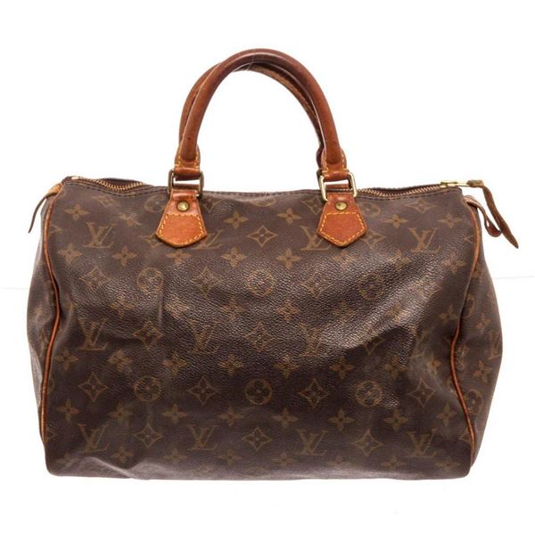 Louis Vuitton Brown Speedy 30cm Satchel Bag