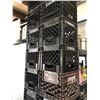 Image 1 : Approx. 20 black milk crates