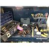 Image 1 : Table top of assorted hand tools - tools box with/contents/screwdrivers/clamps/etc...