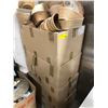 Image 1 : Four boxes full of wicker bread baskets