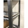Image 2 : Approx. 6' x 4' grey black speckled metal shelving storage unit