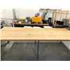 Image 3 : 10'x4' Butcher block prep table