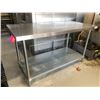 Image 2 : Stainless steel 5'x2 1/2' prep table