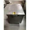 Image 2 : Stainless steel rolling dry ingredients storage bin