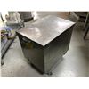 Image 1 : Stainless steel rolling dry ingredients storage bin