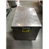 Image 2 : Stainless steel rolling dry ingredients storage bin