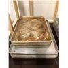 Image 1 : Approx. 20 aluminum baking sheets two sizes