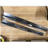 Image 1 : Two wall mount order holder bars approx. 2 1/2' long
