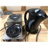 Image 1 : Electric hot plate/ pot warmer & Salton electric kettle