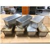 Image 1 : Group of 7 aluminum loaf baking pans