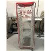 Image 1 : Aluminum bakers rolling rack w/ plastic cover
