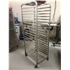 Image 2 : Aluminum bakers rolling rack w/ plastic cover
