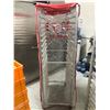 Image 1 : Aluminum bakers rolling rack w/ plastic cover