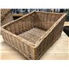 Image 1 : Group of 6 large wicker product display baskets (New in box)