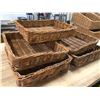 Image 2 : Group of 5 wicker product display baskets