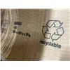 Image 3 : Large stack corrugated cardboard boxes - sizes 12" x 9" x 3" & 15" x 18" x 10"
