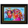Image 1 : Peter Max- Original Mixed Media "Zero in Love"