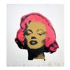 Image 1 : Steve Kaufman (1960-2010) "Marilyn Monroe" Hand Signed and Numbered Limited Edition Hand Pulled silk