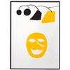 Image 2 : Alexander Calder- Lithograph "DLM221 - Masque jaune"
