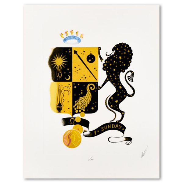 Erte (1892-1990), "Leo" Limited Edition Serigraph, Numbered 183/350 and Hand Signed with Letter of A