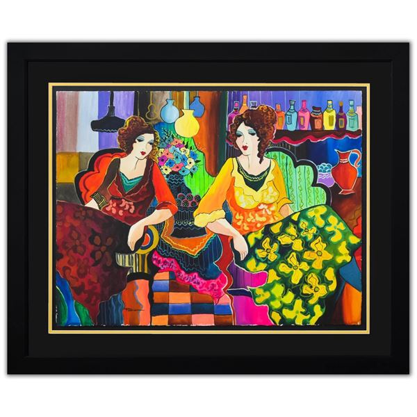 Patricia Govezensky- Original Watercolor "Daiana & Milena"