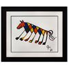 Image 1 : Alexander Calder- Lithograph on Arches Paper "Flying colors - Beastie"