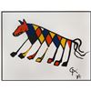 Image 2 : Alexander Calder- Lithograph on Arches Paper "Flying colors - Beastie"