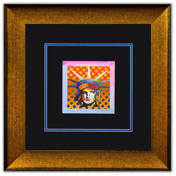 Peter Max- Original Lithograph "Liberty Head XI (Mini)"