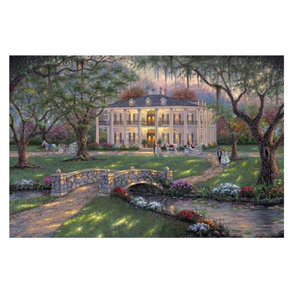 Robert Finale, "Autumn Memories" Hand Signed, Artist Embellished EE Limited Edition on Canvas with C