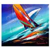 Image 1 : Natalia Sinkovsky, Hand Signed Original Acrylic Painting on Canvas with Letter Authenticity.