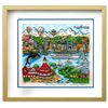 Image 1 : Charles Fazzino- 3D Construction Silkscreen Serigraph "Sun Day in San Diego"