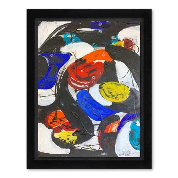 Jenik Cook, Framed Original Acrylic Painting, Hand Signed, Letter of Authenticity.