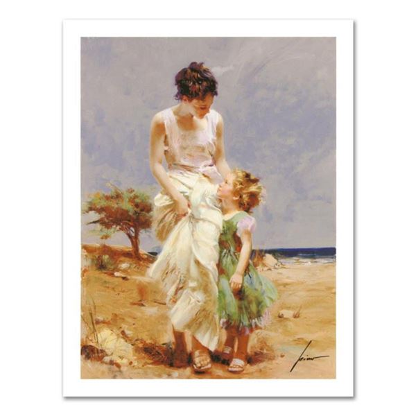 Pino (1939-2010), "Joyful Memories" Limited Edition on Canvas, Numbered and Hand Signed with Certifi