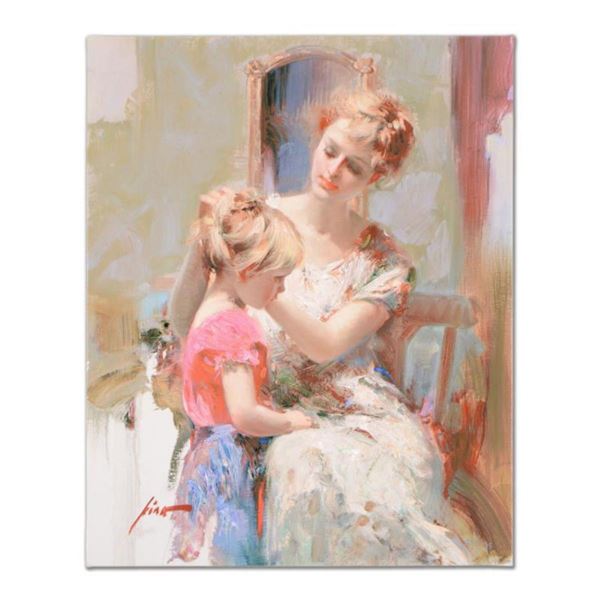 Pino (1939-2010), "The Recital" Artist Embellished Limited Edition on Canvas, Numbered and Hand Sign