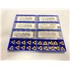 Image 1 : Lot of (80) New? Ultra-Dex Carbide Inserts, P/N: TCMT 32.52-ZX3 UD51