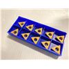 Image 2 : Lot of (80) New? Ultra-Dex Carbide Inserts, P/N: TCMT 32.52-ZX3 UD51