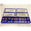 Image 1 : Lot of (60) New? Ultra-Dex Carbide Inserts, P/N: CCMT 32.52-ZX3 UD51