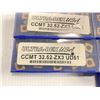 Image 3 : Lot of (60) New? Ultra-Dex Carbide Inserts, P/N: CCMT 32.52-ZX3 UD51