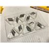 Image 2 : Lot of (114) New? Kennametal Carbide Inserts, P/N: NPL 508