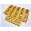 Image 1 : Lot of (30) New? Kennametal Carbide Inserts, P/N: NG4125R _ NR4125L