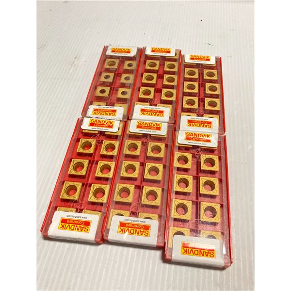 Lot of (60) New? Sandvik Carbide Inserts, P/N: SCMT 432-KR