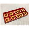 Image 2 : Lot of (60) New? Sandvik Carbide Inserts, P/N: SCMT 432-KR