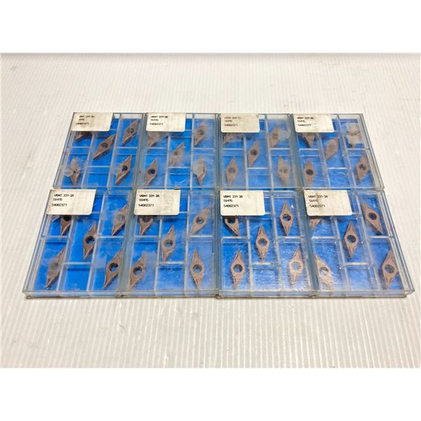 Lot of (40) New? Valenite Carbide Inserts, P/N: VBMT 331-3A