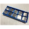 Image 2 : Lot of (50) New? Valenite Carbide Inserts, P/N: SPE-636
