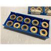 Image 2 : Lot of (40) New? Valenite Carbide Inserts, P/N: RCGT 64RP
